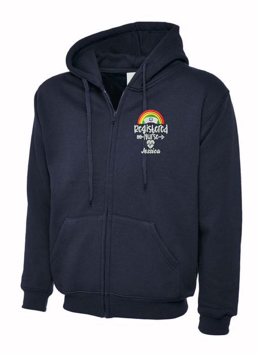 Registered Nurse Rainbow Hoodie