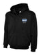 NHS Zip Hoodie Black