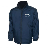 NHS Scotland Waterproof Jacket Navy