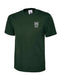 NHS Scotland T-shirt Bottle Green