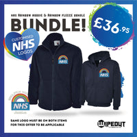 NHS Rainbow Fleece & Hoodie Bundle Deal