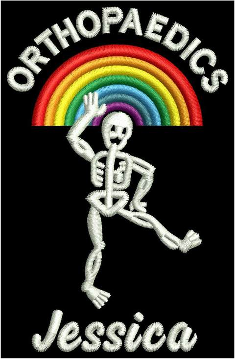 Rainbow Orthopaedics Hoodie Logo