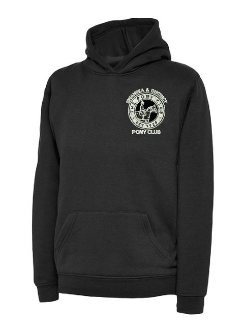 Pony Club Hoodie with a pony club logo