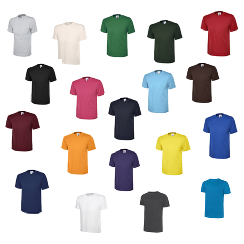 Electrician & Plumber T-shirts in different colour options